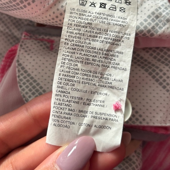 Puma Pink Striped Athletic Shorts Size 8 - Picture 8 of 9